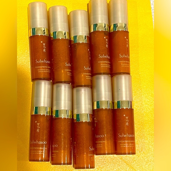 Sulwhasoo Concentrated Ginseng Renewing Serum EX 5ml x 10 Pcs (50ml)Expired 2027 - Picture 1 of 3